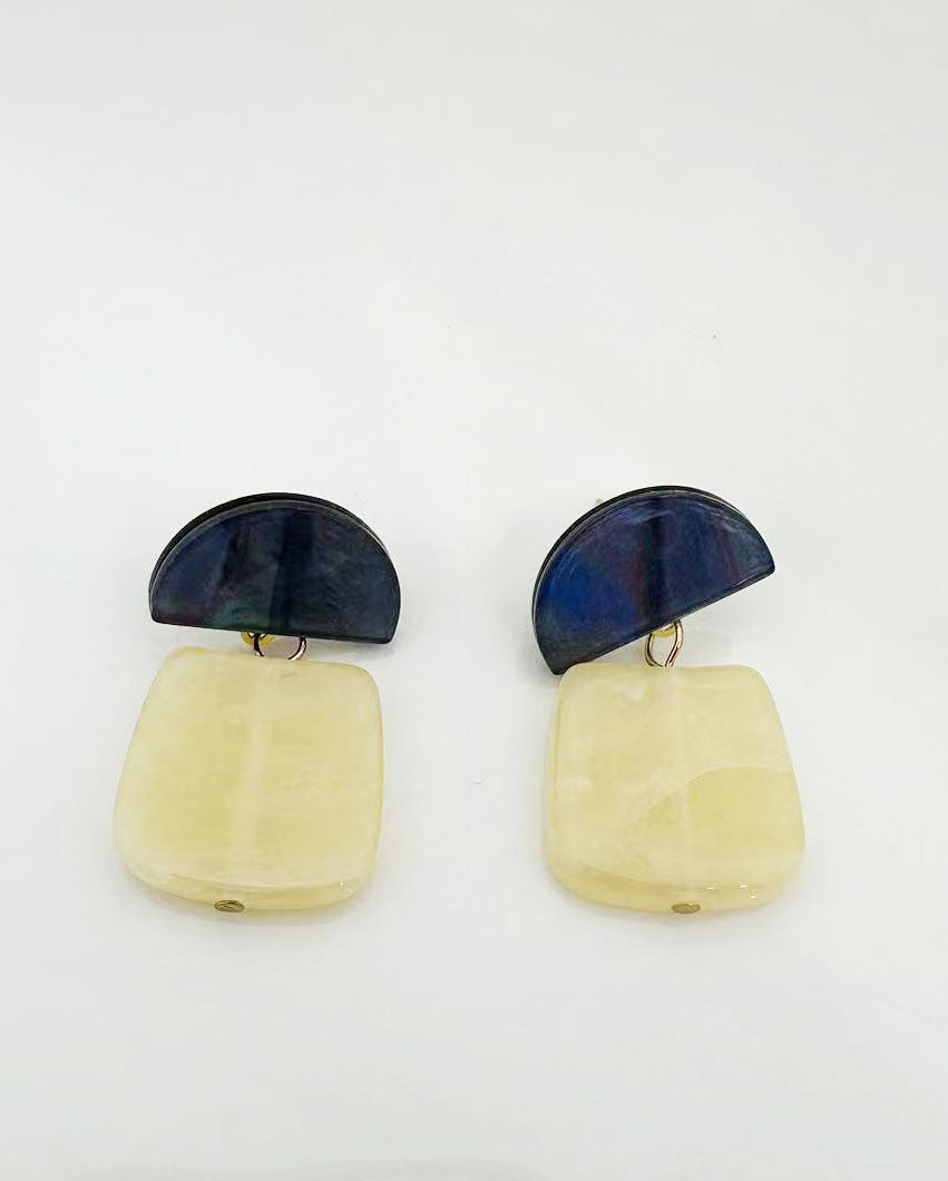 Warrick Earring - Navy