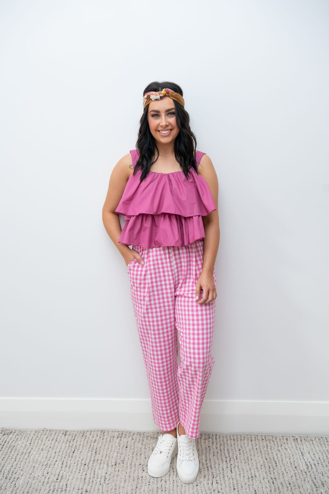 Kellie Top Flamingo Pink