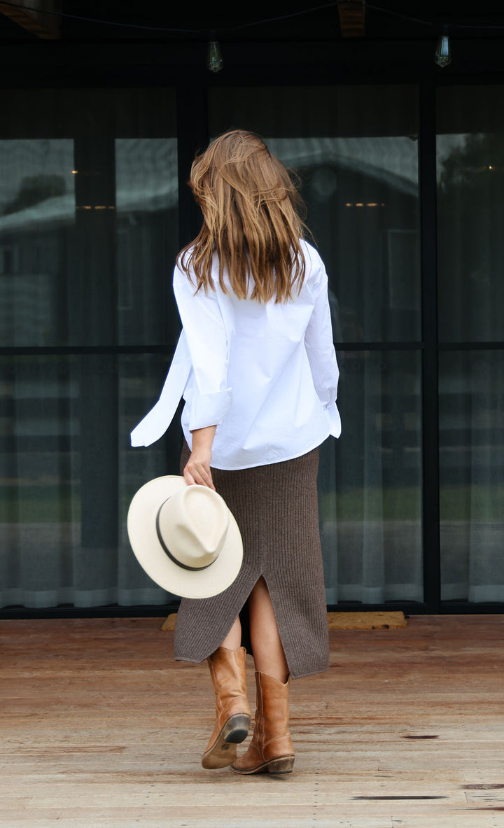 Boston Skirt - Chocolate