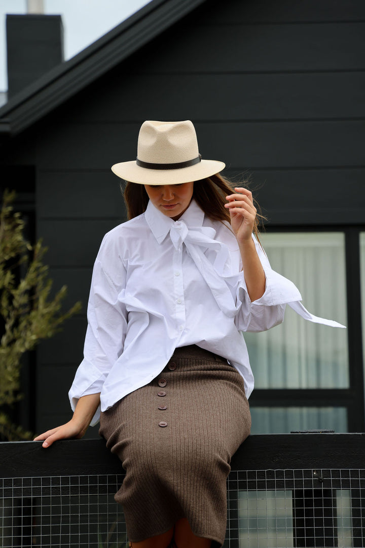 Boston Skirt - Chocolate