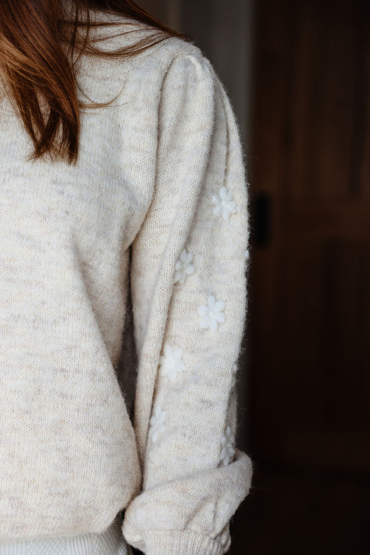 Blanca Jumper - Cream & White