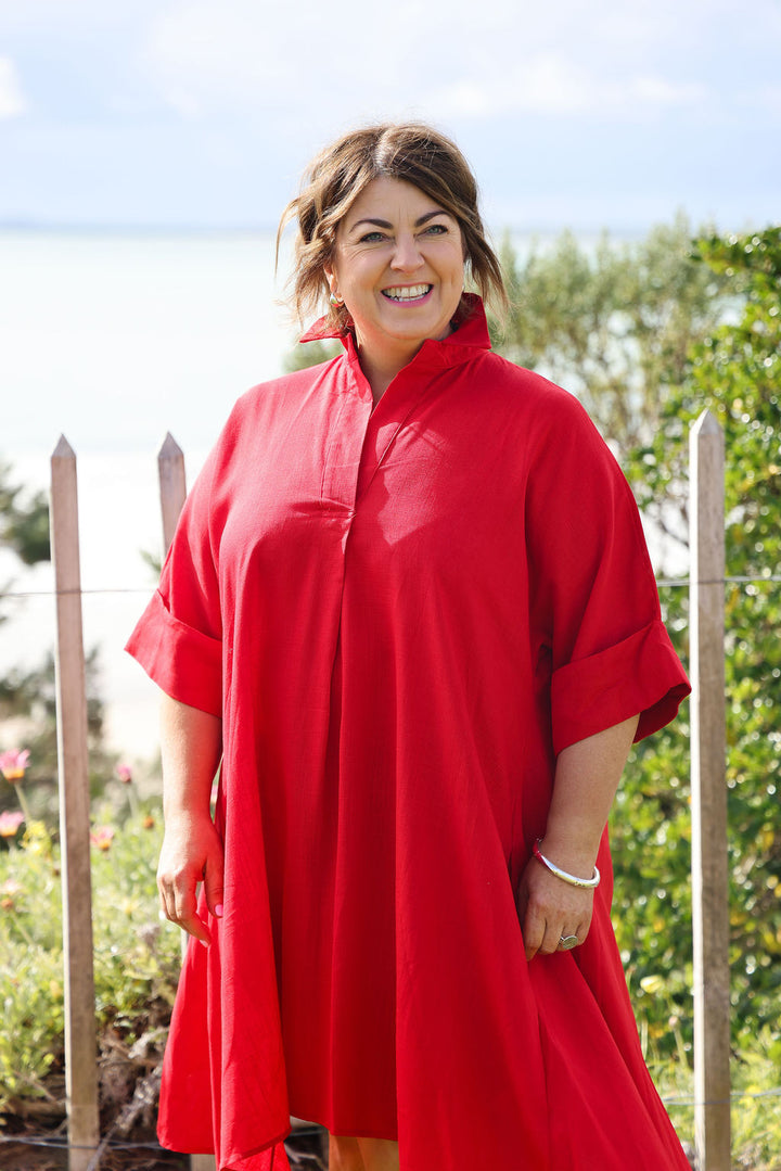 Varley Dress - Chilli