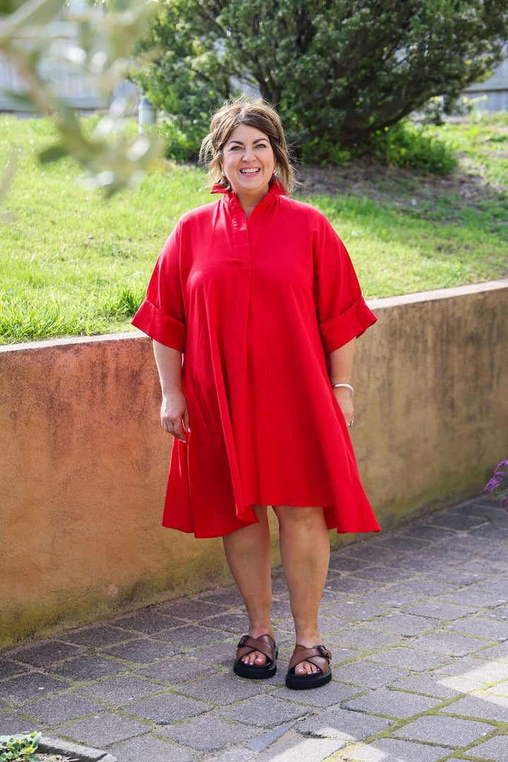 Varley Dress - Chilli