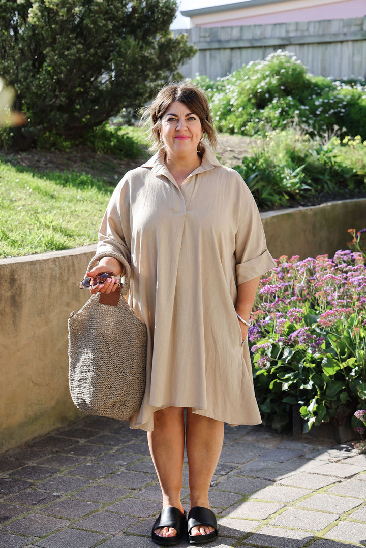 Varley Dress - Natural