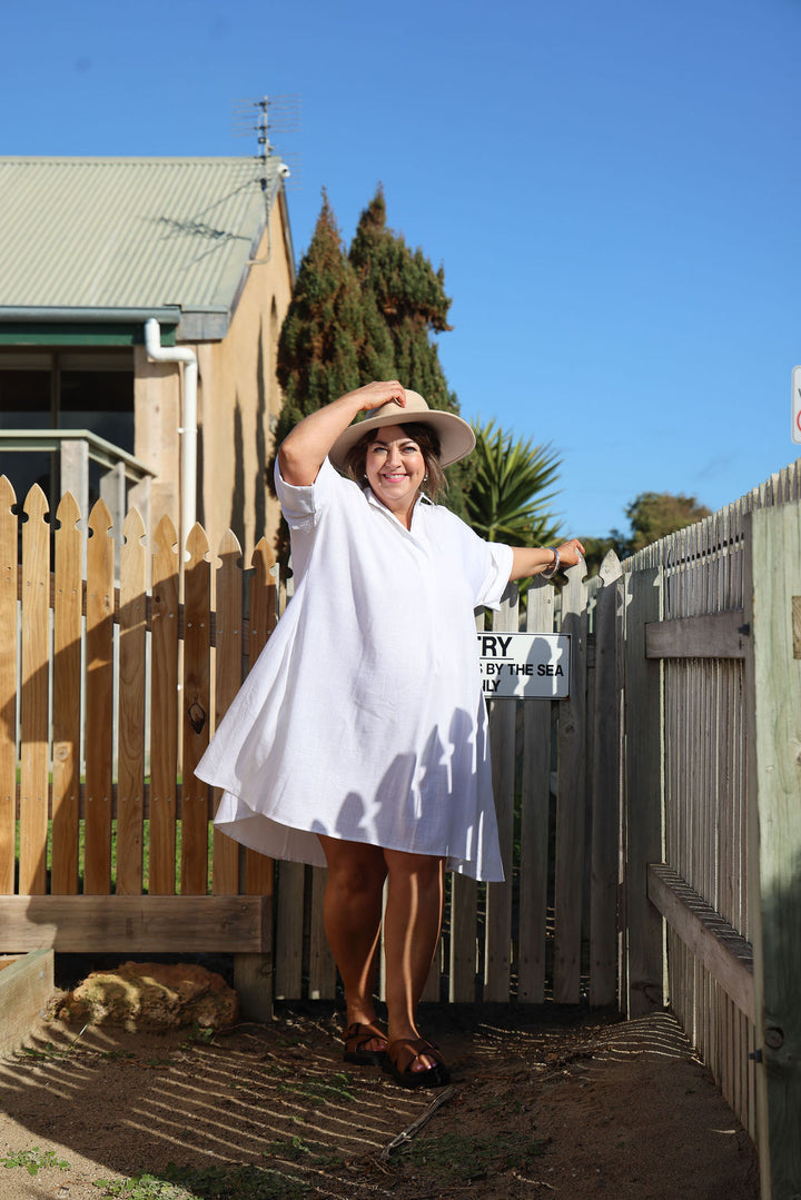 Varley Dress - White