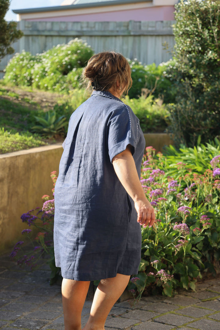 Rosie Dress - Navy