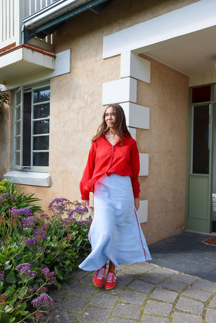 Franka Shirt - Chilli