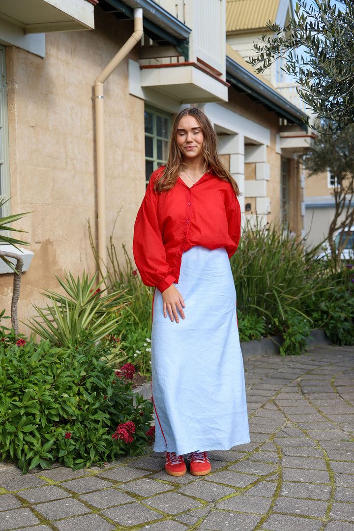 Franka Shirt - Chilli