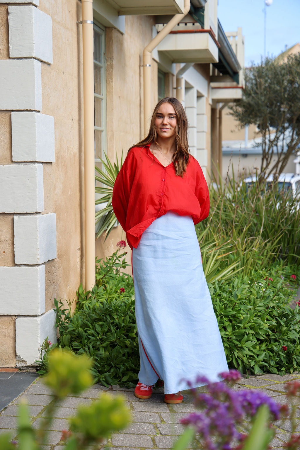 Franka Shirt - Chilli