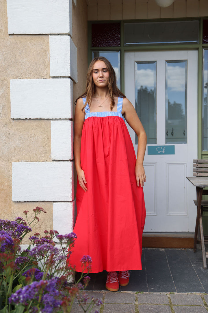 Pippa Dress - Chilli & Blue