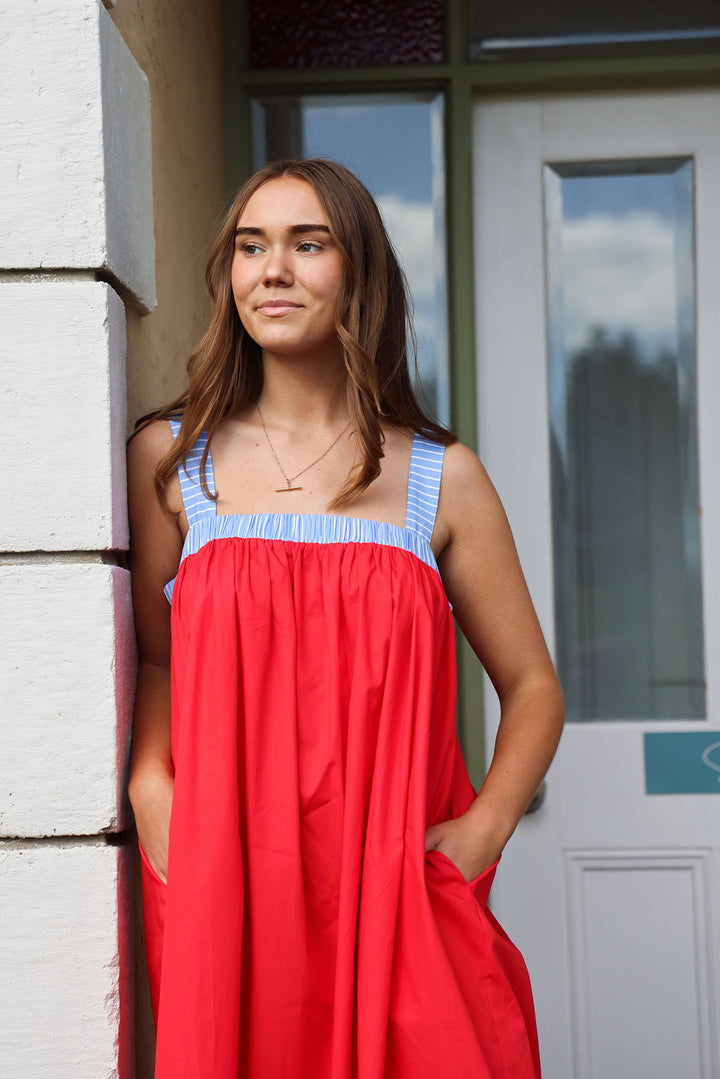 Pippa Dress - Chilli & Blue