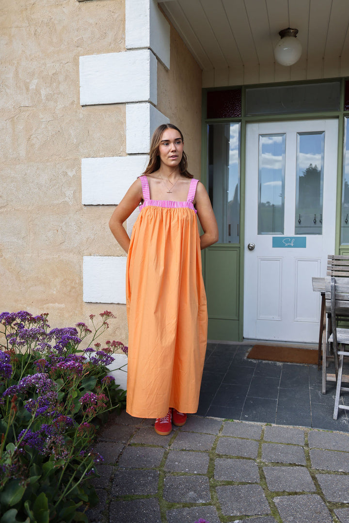 Pippa Dress - Sunrise & Pink
