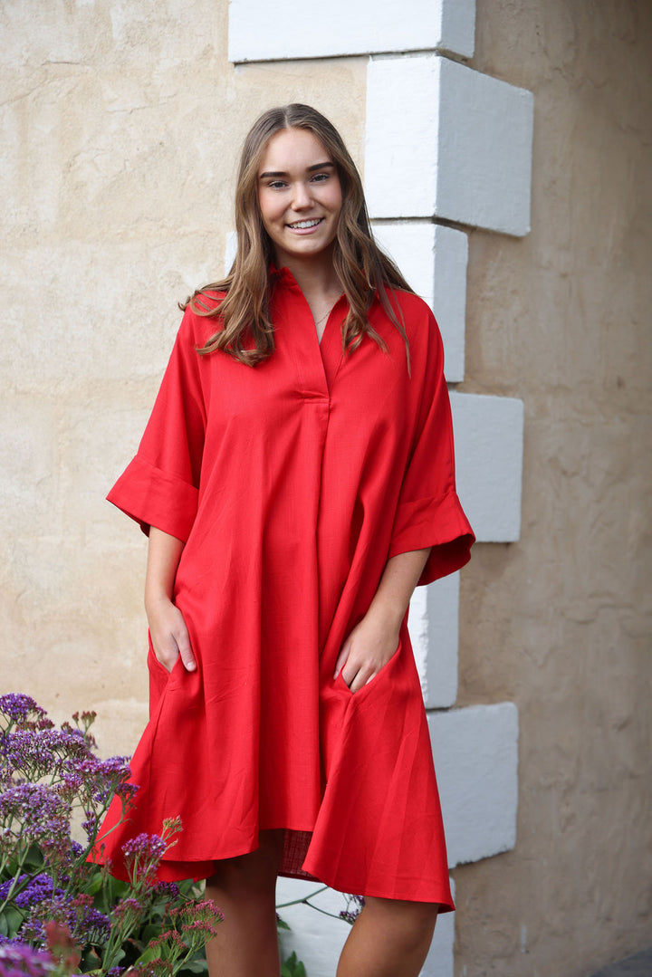 Varley Dress - Chilli