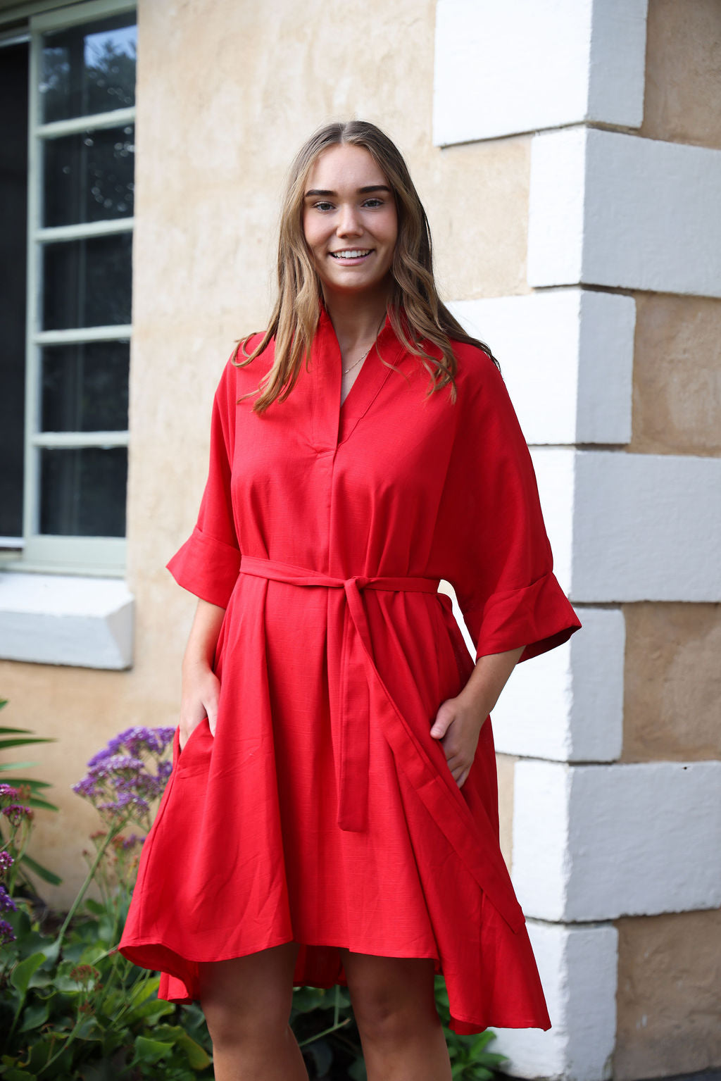 Varley Dress - Chilli