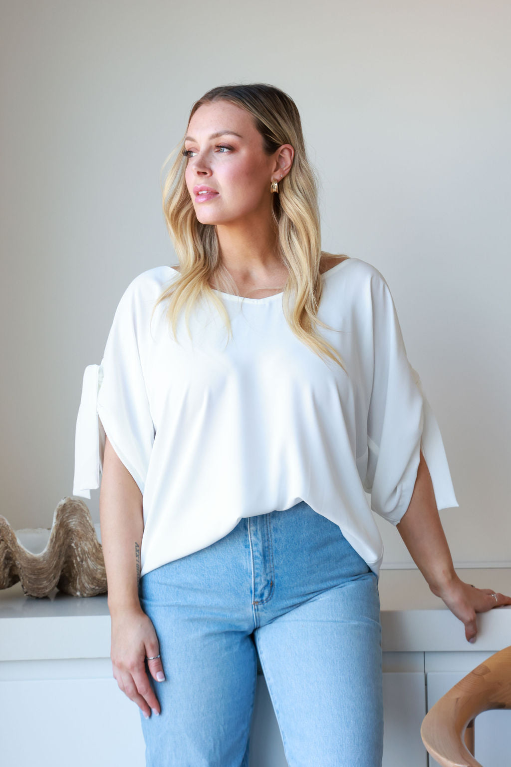 Lily Top - White
