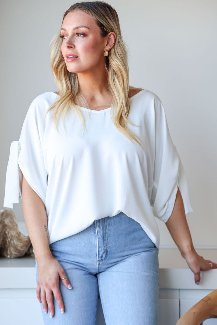 Lily Top - White