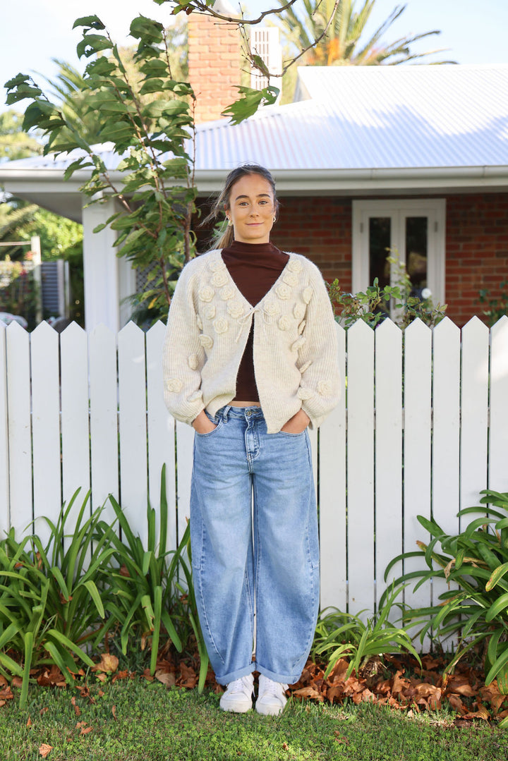 Pearson Cardi - Natural