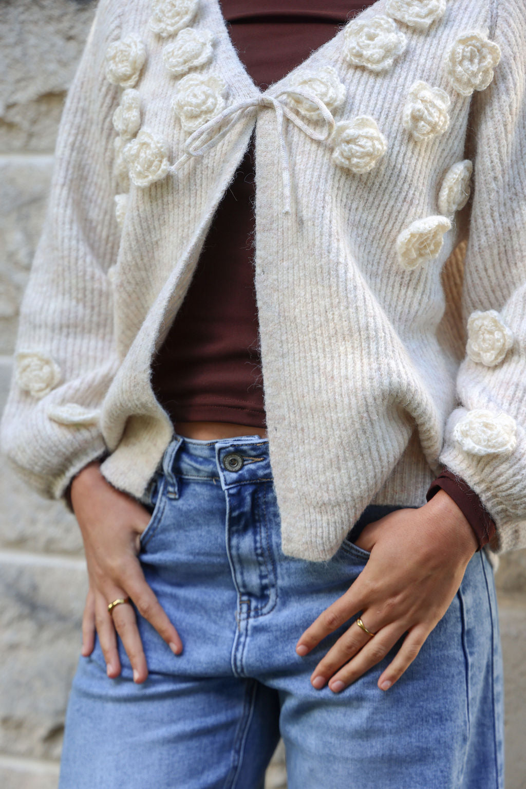 Pearson Cardi - Natural