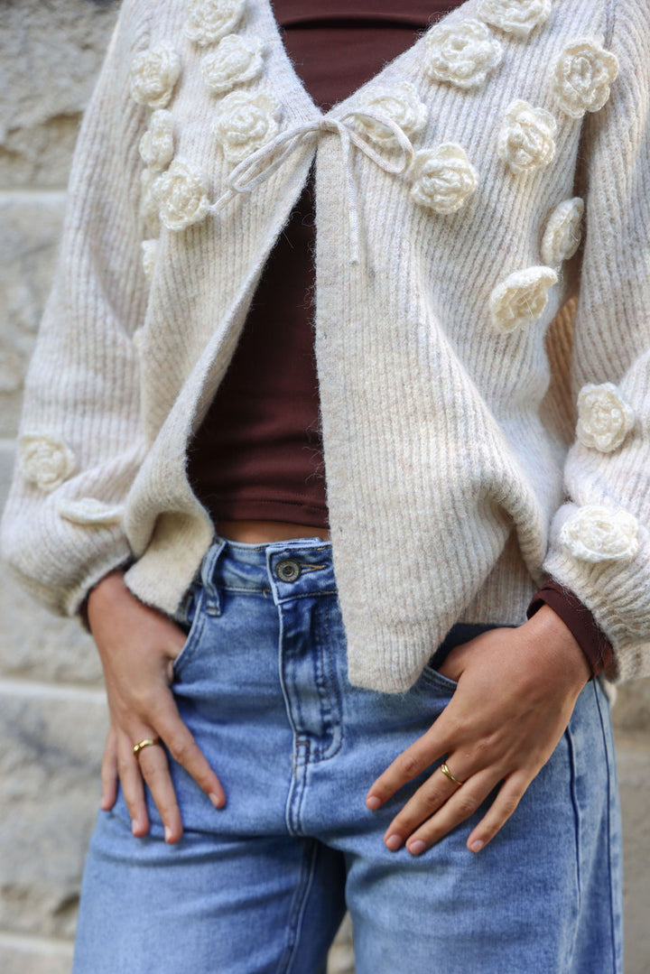 Pearson Cardi - Natural