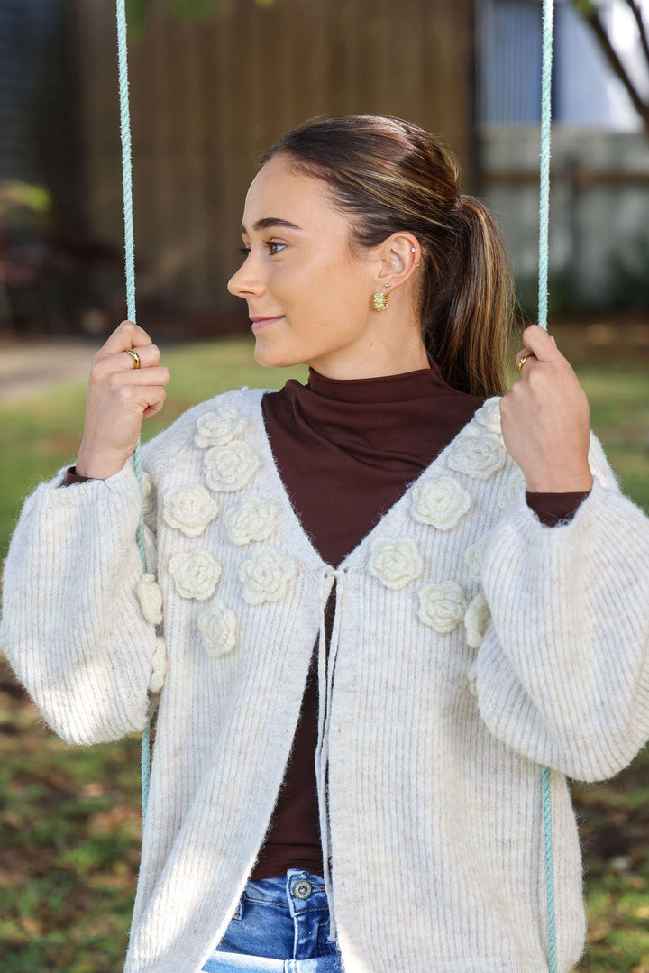 Pearson Cardi - Natural