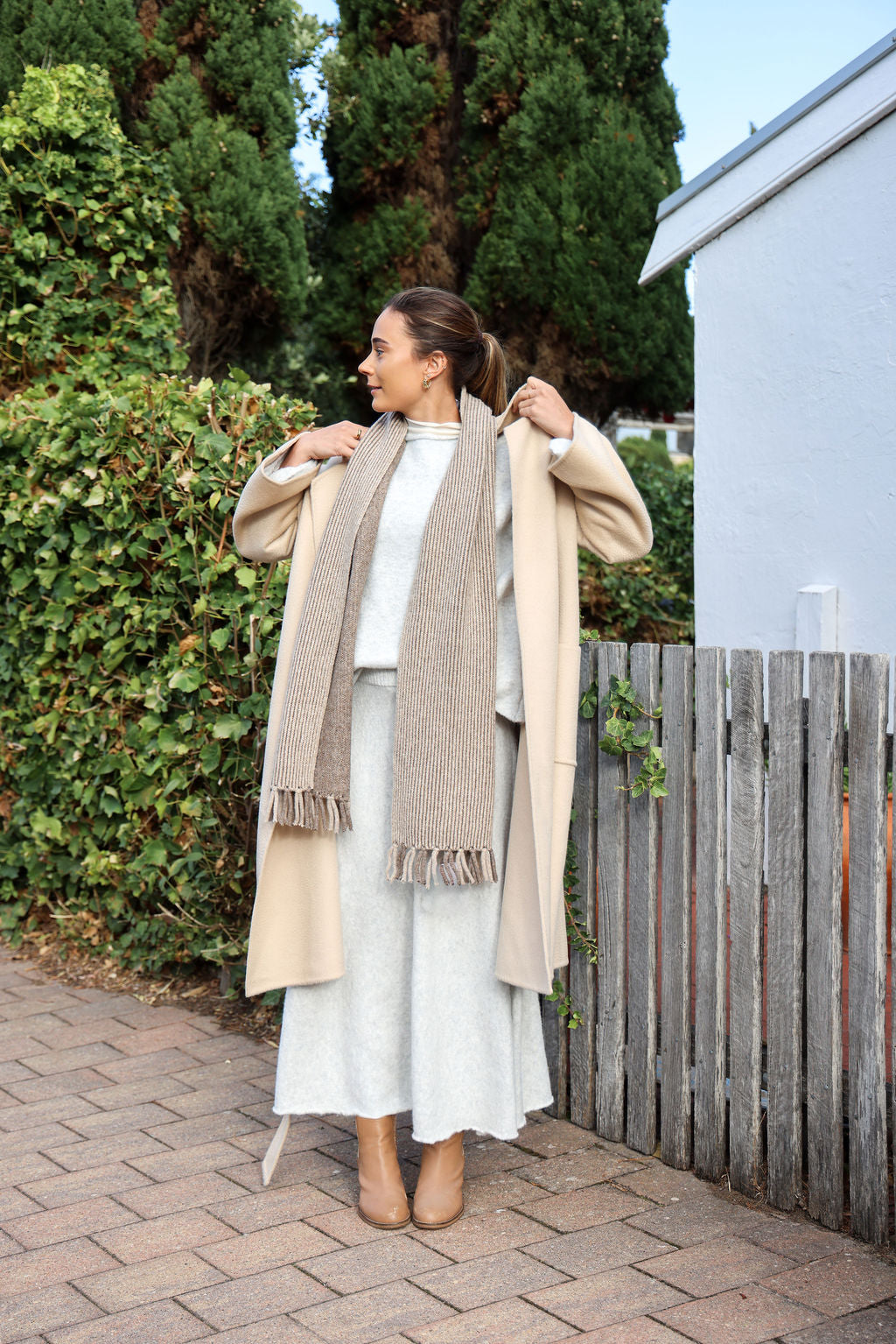 Wells Scarf - Natural
