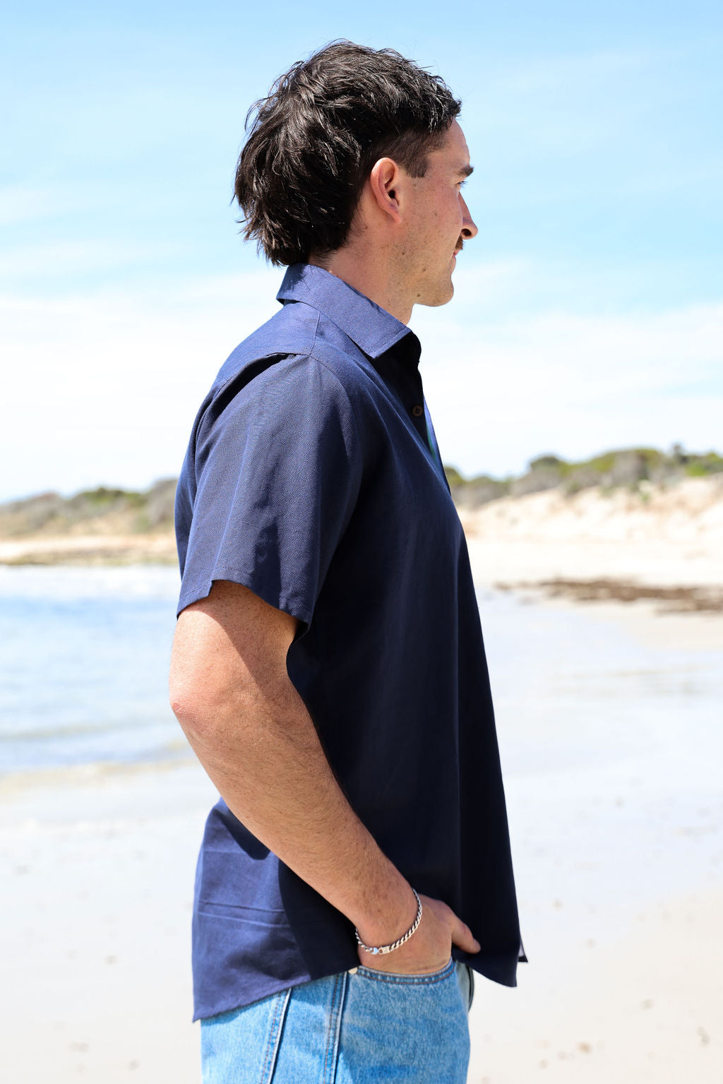 Mens Short Sleeve - Navy