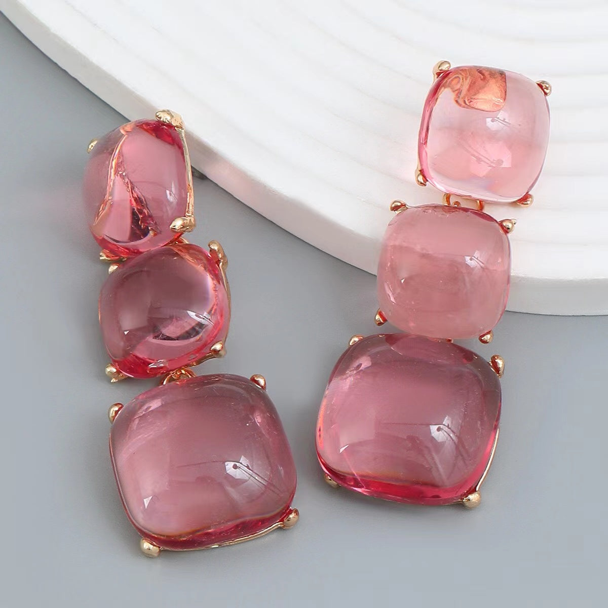 Wiley Earring - Soft Pink