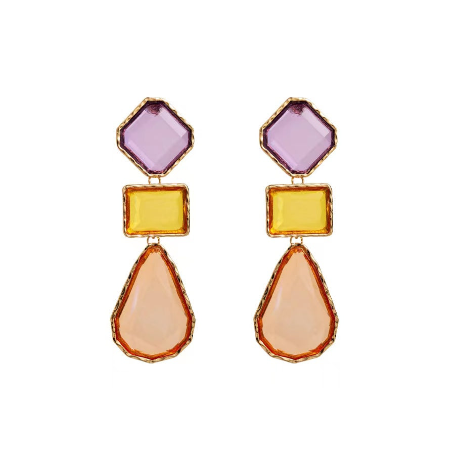 Winston Earring - Mauve