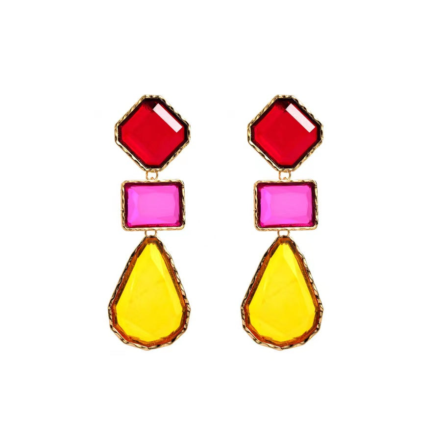 Winston Earring - Red