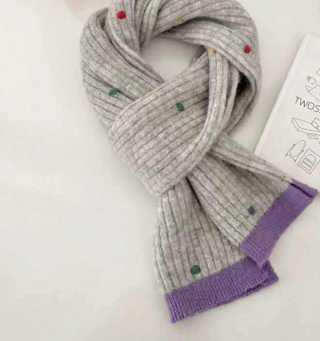 Haven Scarf - Pewter & Lavender