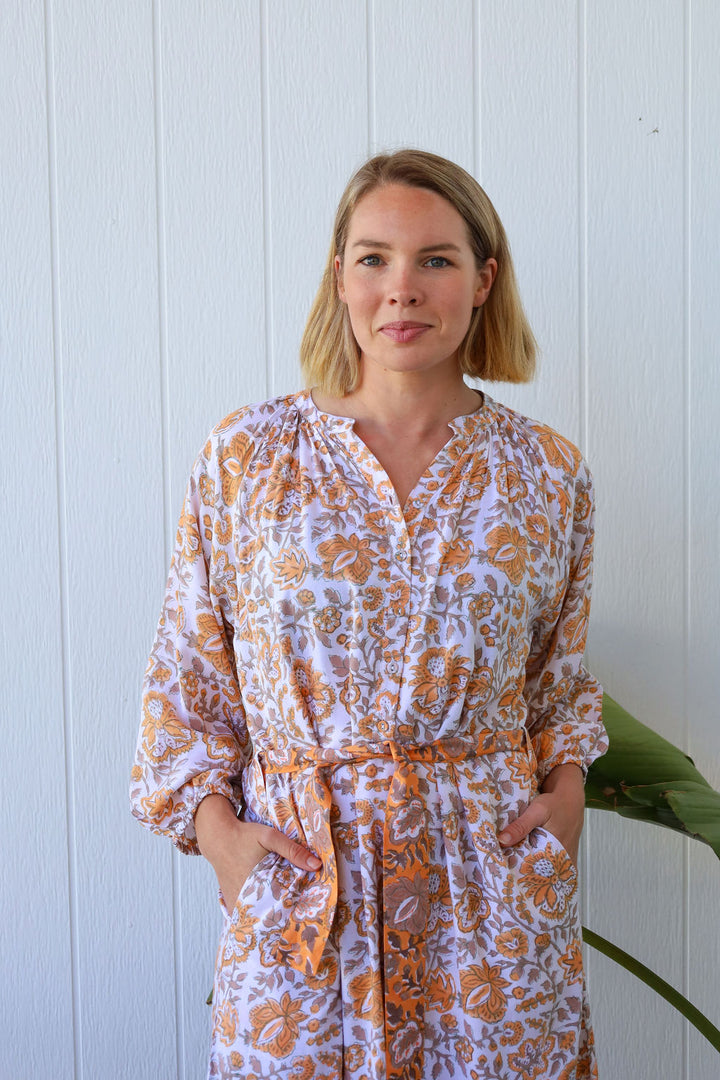Zia Dress - Honey Blossom