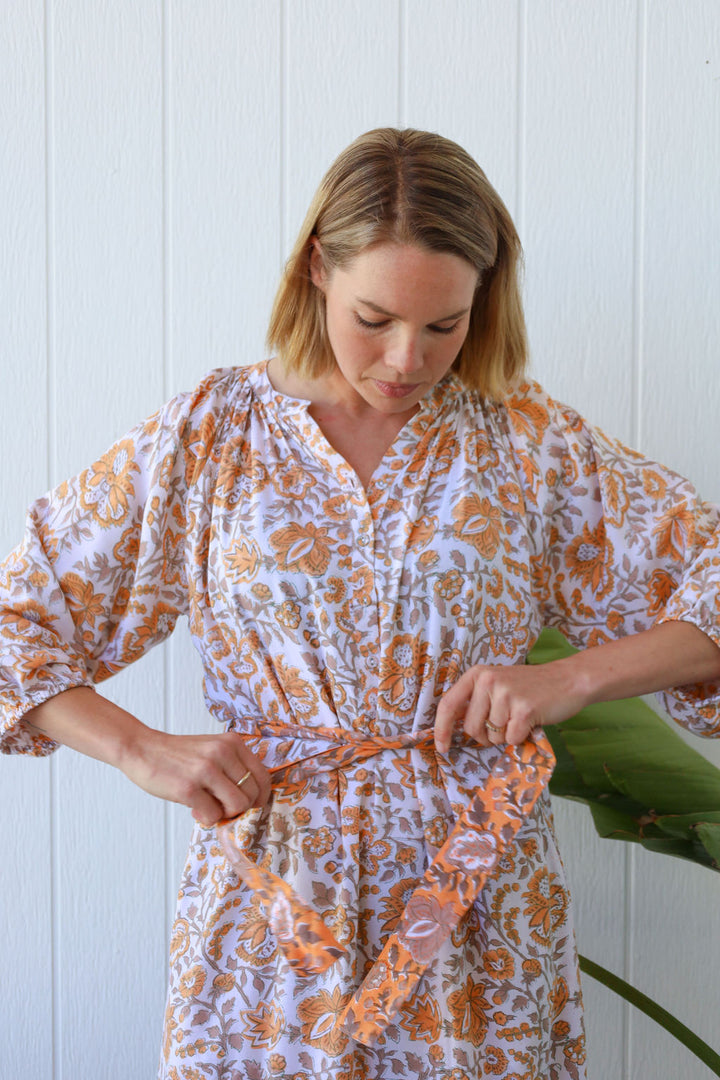 Zia Dress - Honey Blossom