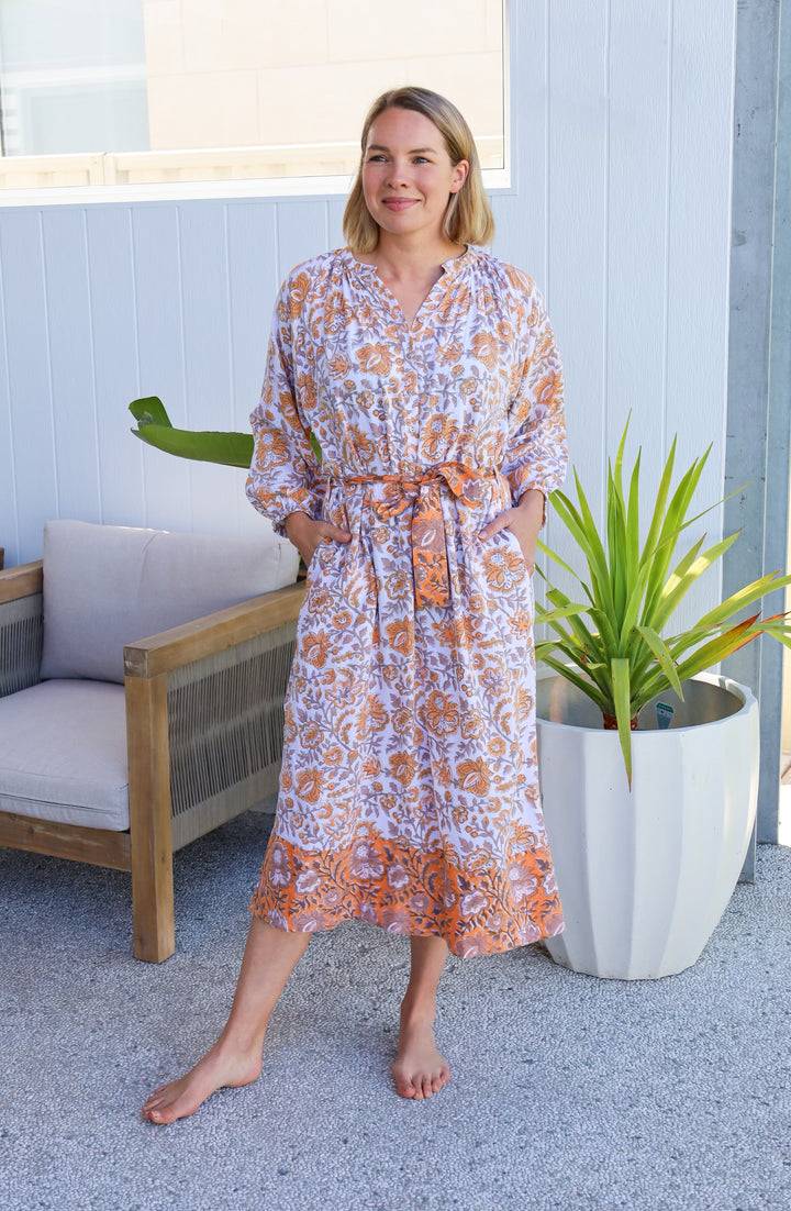 Zia Dress - Honey Blossom