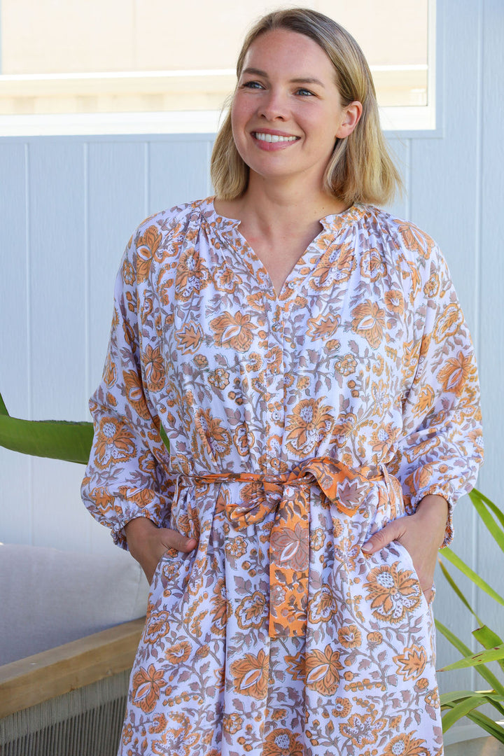 Zia Dress - Honey Blossom