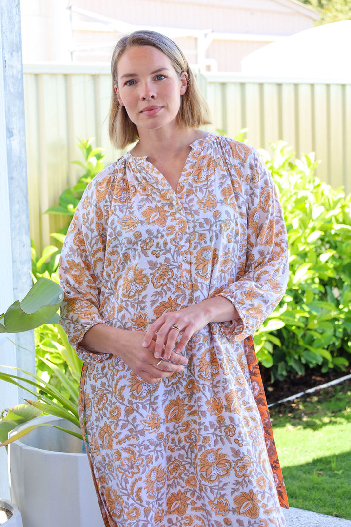 Zia Dress - Honey Blossom