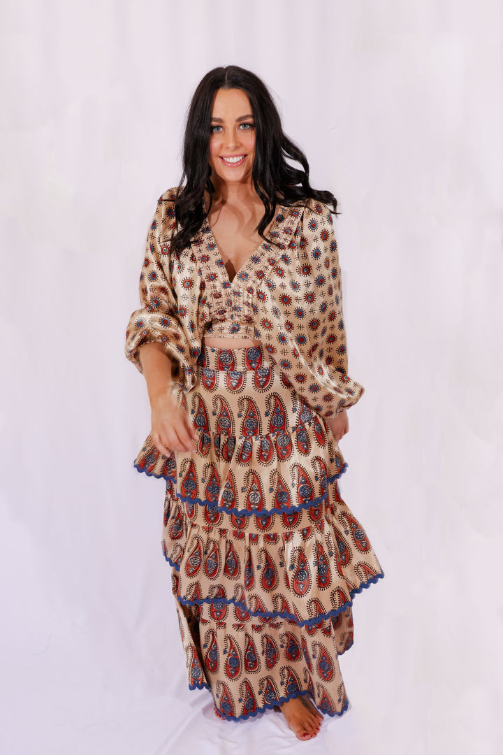 Fleur Skirt - Moonshine