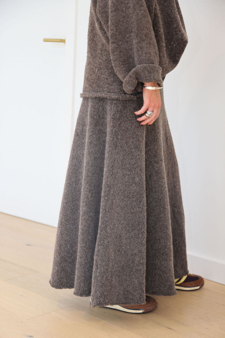 Cooper Skirt - Chocolate
