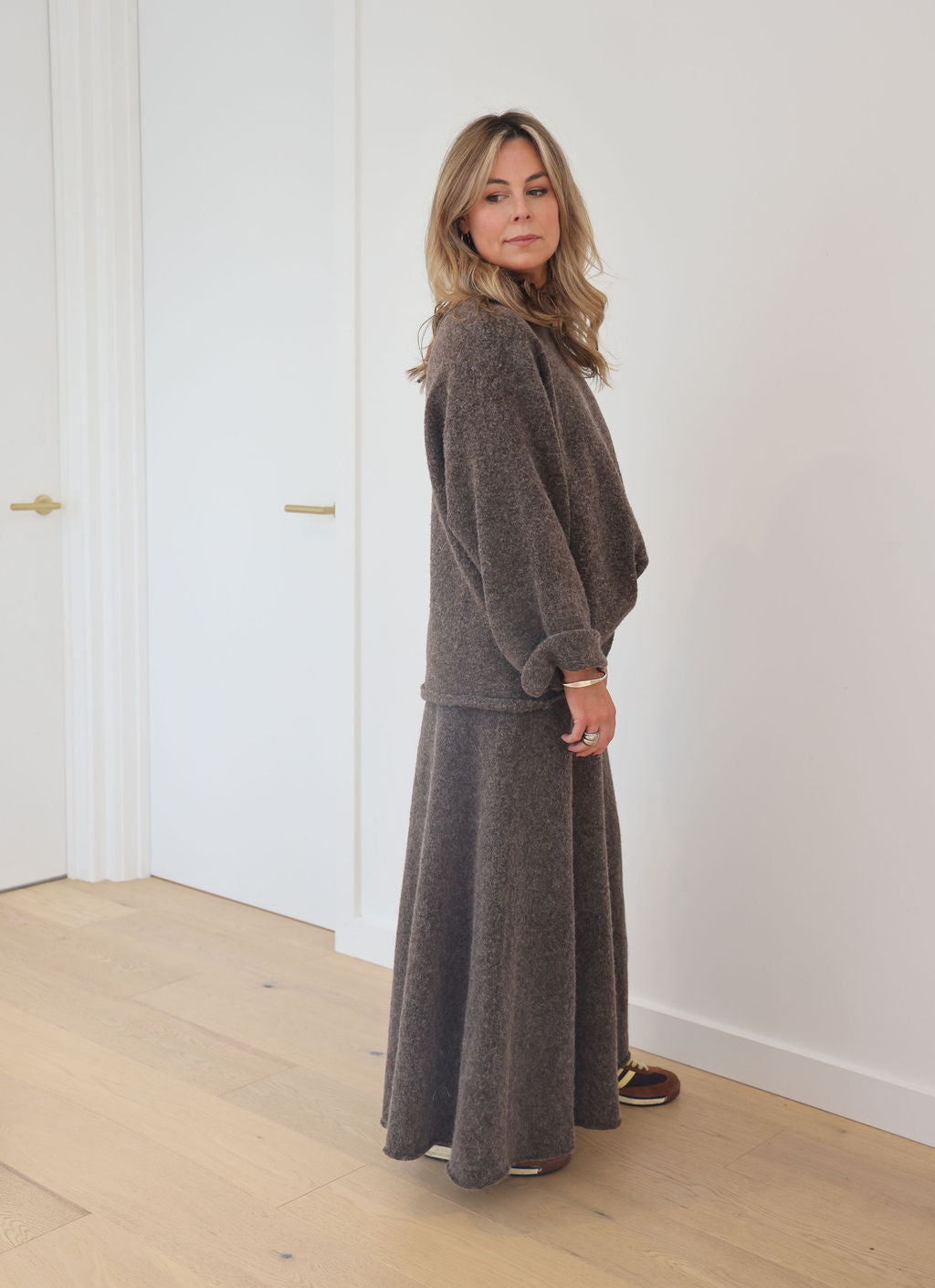 Cooper Skirt - Chocolate