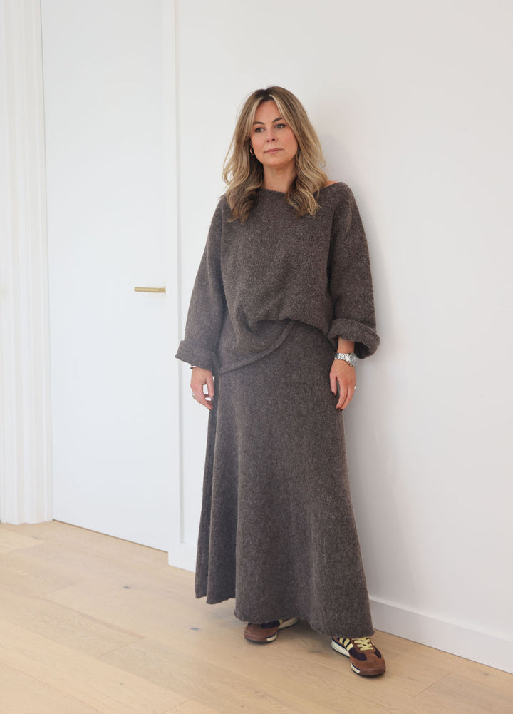 Cooper Skirt - Chocolate
