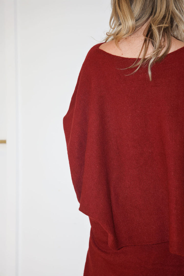 Wallace Set - Scarlet (Top & Skirt)
