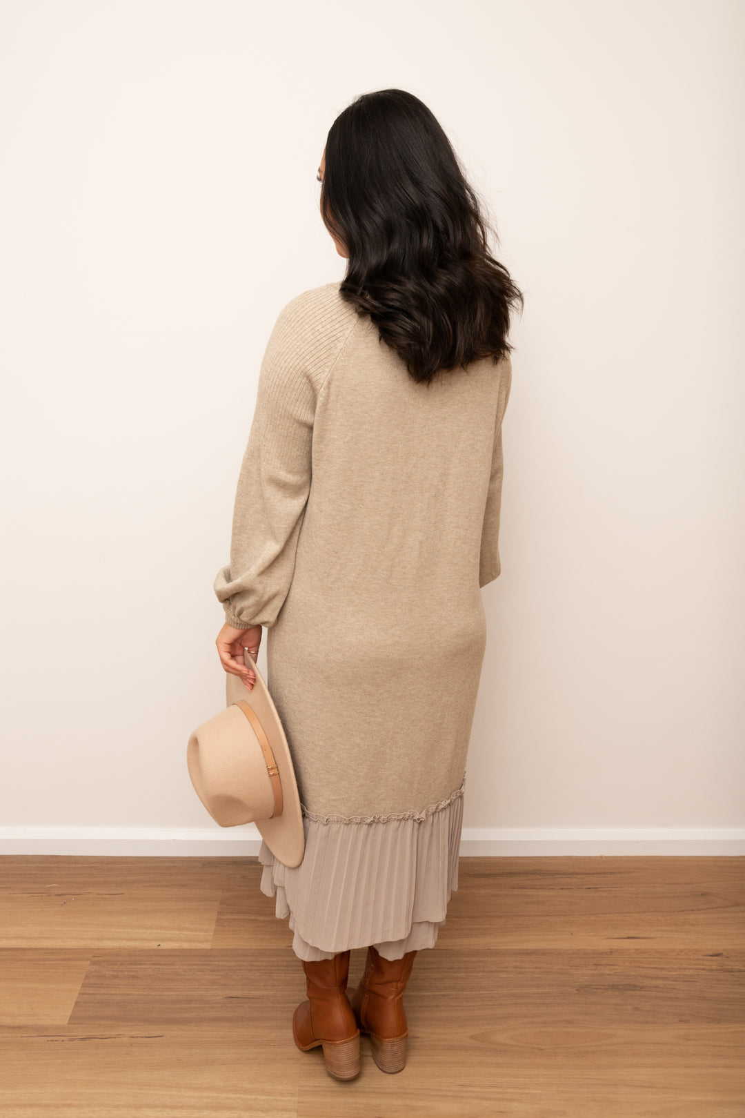 Clyde Dress Caramel