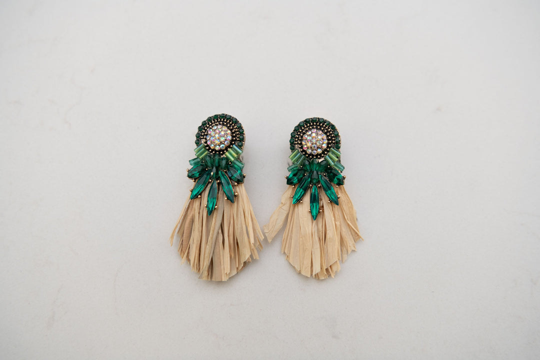 Savannah Earring Emerald