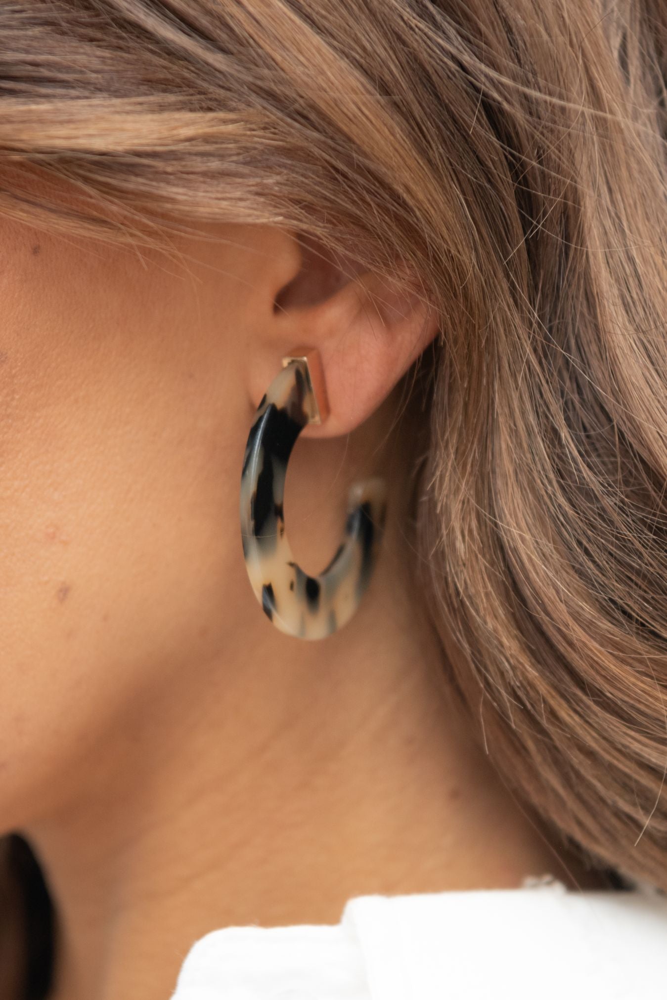 Eloise Earring Tortoiseshell