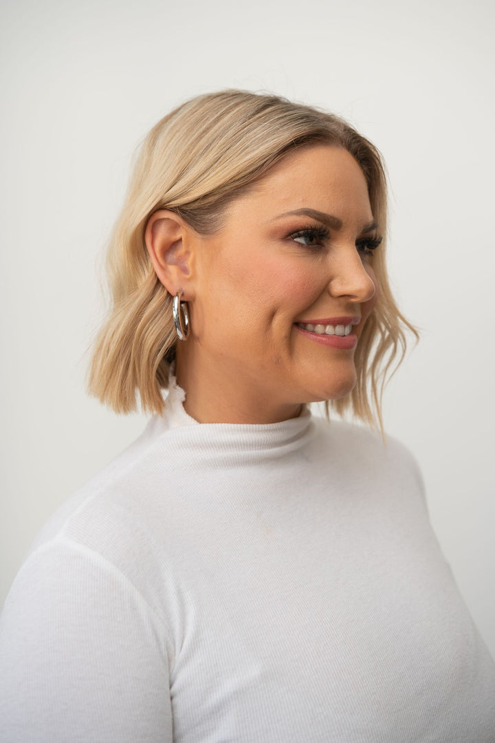Elana Hoop - Silver