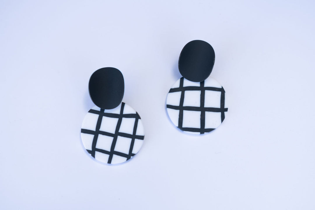Hadley Earring - Check