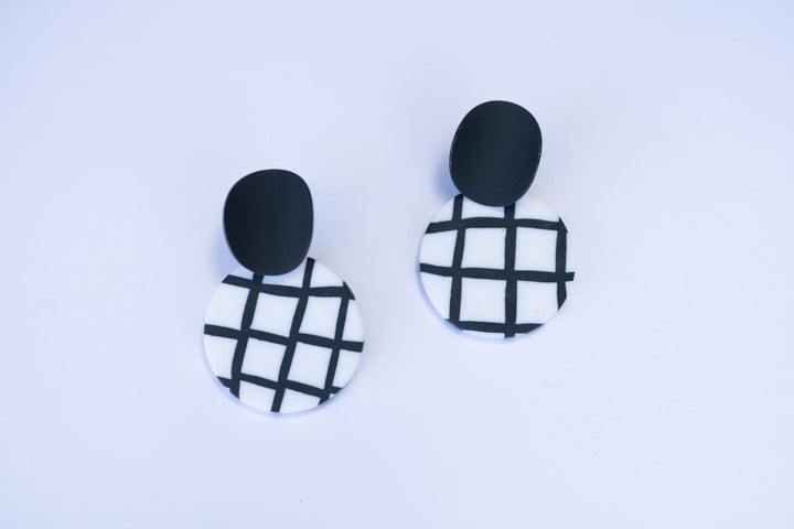 Hadley Earring - Check