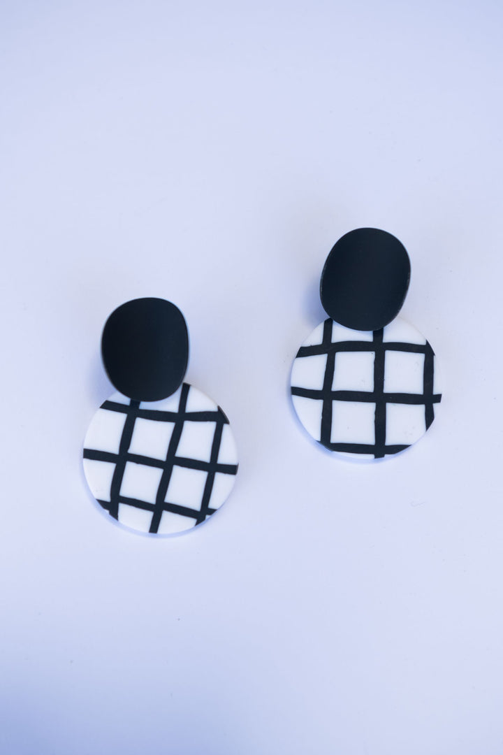Hadley Earring - Check