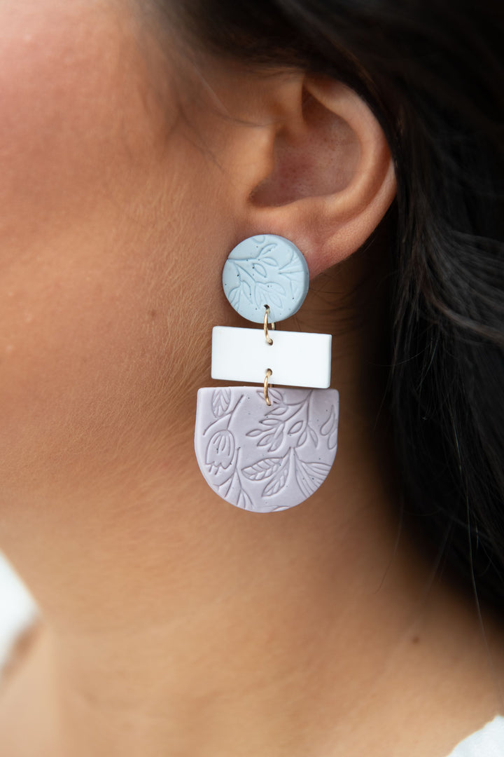 Lalit Earring - Mauve