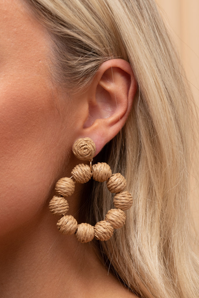 Gracie Earring - Natural