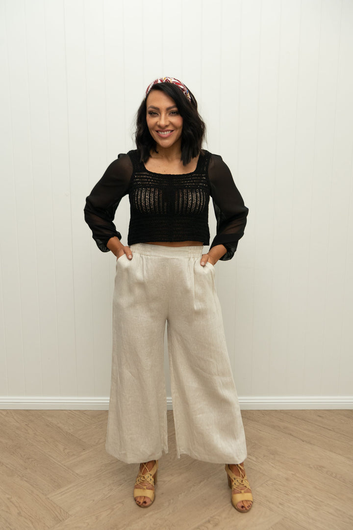 Billie Top Liquorice